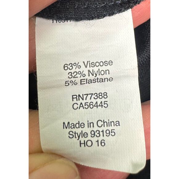 J. CREW FACTORY GiGi Pant in Black, Side Zip, Sz 2 - Picture 8 of 9